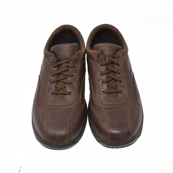 *Dunham Sz 9.5 (2E) Wide Brown Leather Comfort main image 5